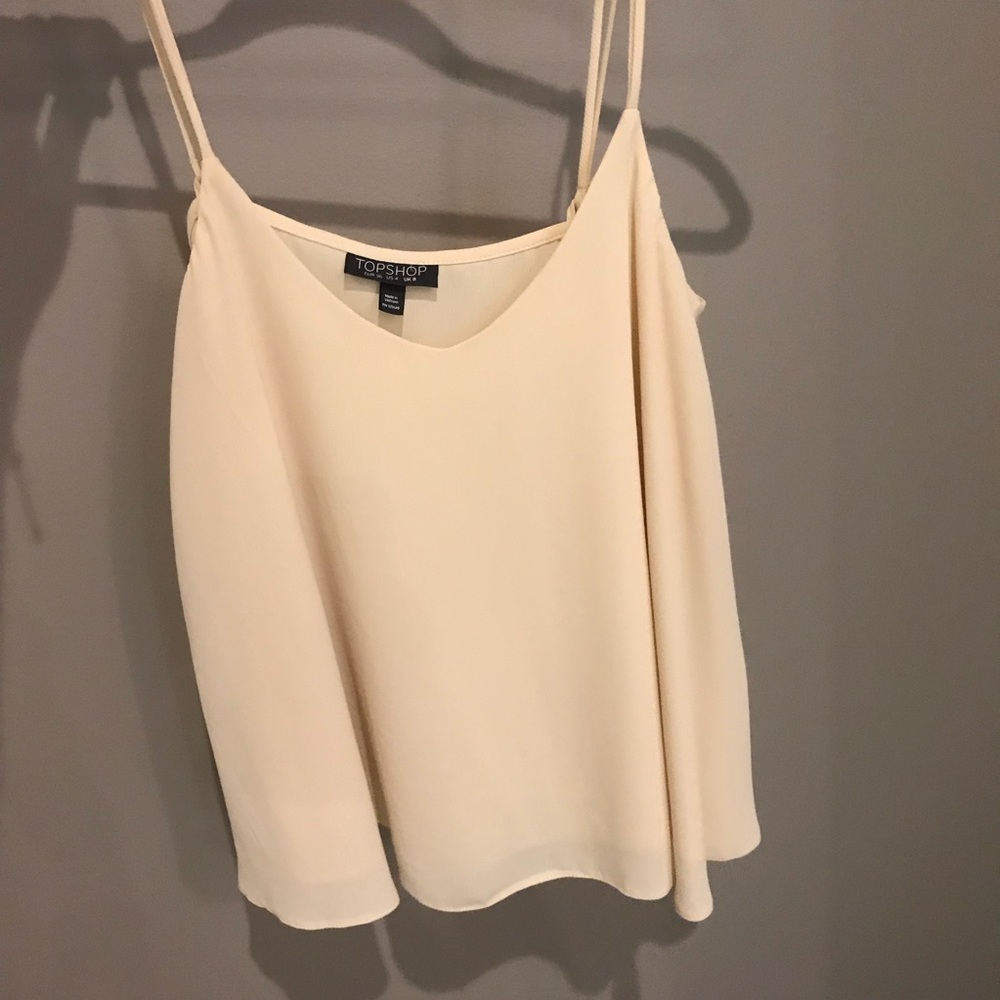 Yellow cami tank